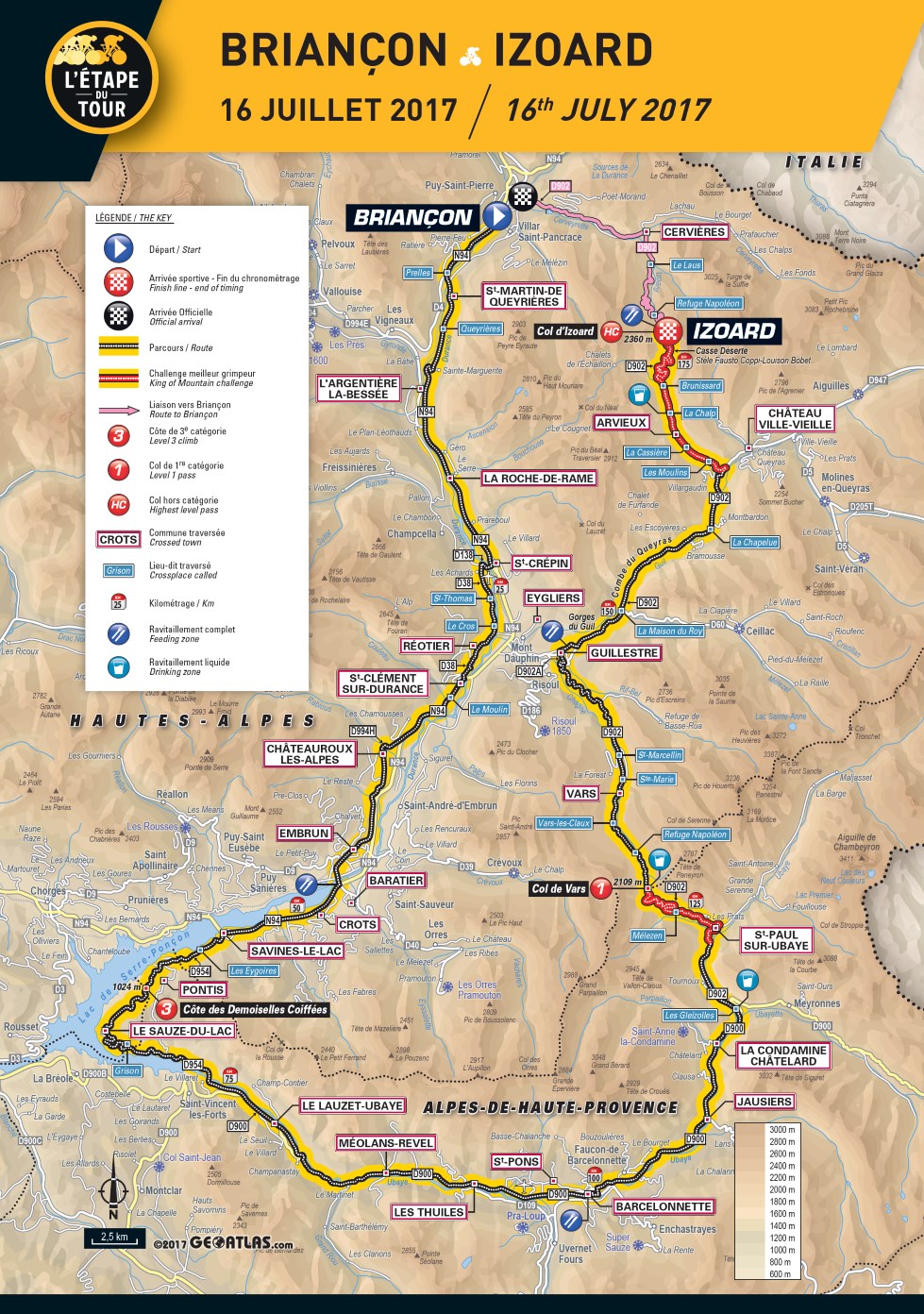 La Cyclosportive L Etape Du Tour 2017 Aux Cols De Vars Et De L Izoard Envie De Queyras