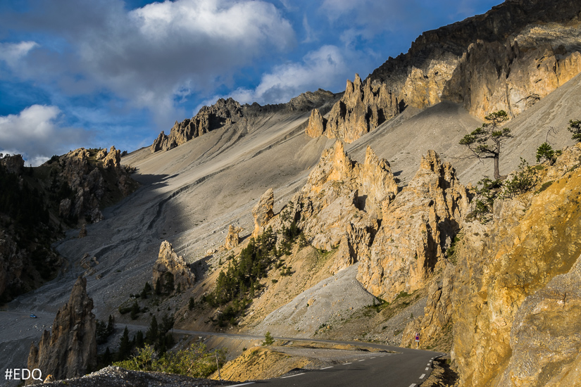 Grande traverse des Alpes par la route La-casse-deserte