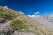ascension dans le collet vue cote col izoard