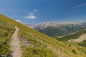 balcon sous les cretes de chambrette au dessus du col de bramousse