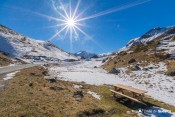 banc pique nique au col de vars