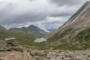 Cairn sur le sentier du Col Vieux
