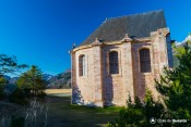 chapelle saint louis de montdauphin sous le soleil couchant