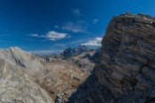 Couloir, Cairn, Mont-Viso et Dame Taillante