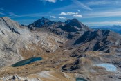 Les lacs Foréant et Eychassier, le Mont Viso, sous le Pic Foréant