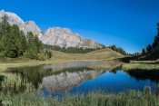 Le lac Miroir et ses reflets