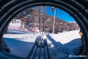 luge molines sortie du tunnel