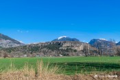 montdauphin vue depuis plaine durance