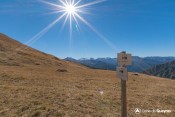 panneau sentiero balcone col mayt