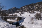 pont la chalp saint veran neige