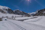 Arrivée au pont du parking de l'Echalp