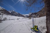 Panorama depuis sur le Haut-Guil depuis l'Echalp