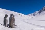 statues col agnel