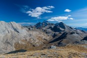 Le Mont Viso depuis les crêtes du pic Foréant
