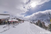 vue sur col de vars depuis sommet peynier