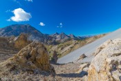 vue sur le col izoard depuis casse deserte