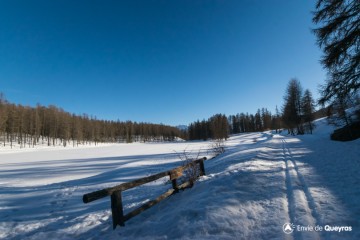 Itinéraire Nordique - Boucle La Chalp / Lac et plateau de Roue / Souliers