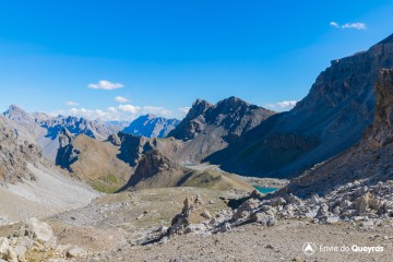 Lac Bleu et Lac Vert (depuis le Col des Houerts)