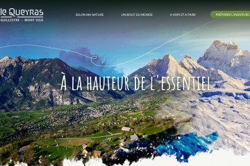 Un nouveau site internet pour l'Office de Tourisme Guillestrois Queyras