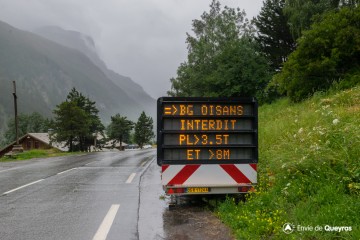 Route Grenoble Briançon / Chambon : un accès facilité pour cet été 2016