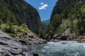 Pêche de rivière dans le Queyras (Guil, Durance)