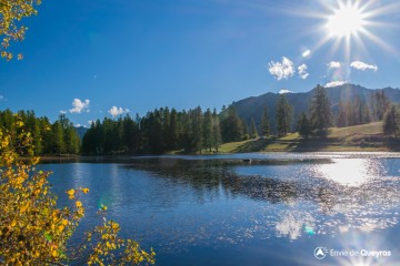 Le Lac de Roue (par les Maisons)