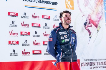 Simon Billy sacré Champion du Monde de ski de vitesse à Vars