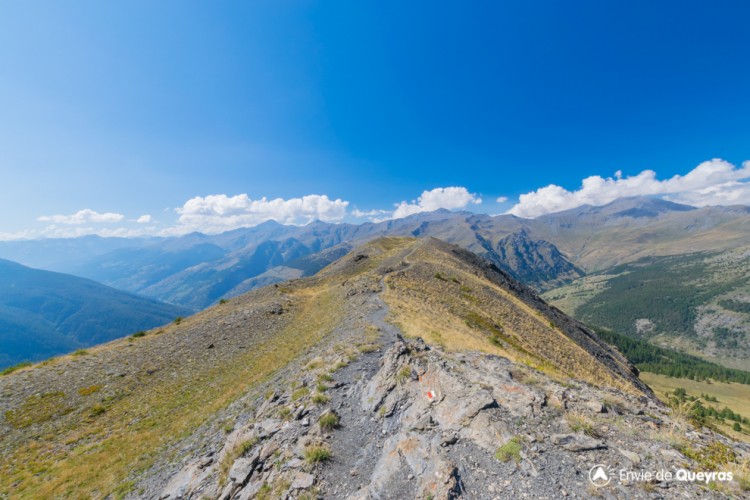 Crêtes de Gilly et Peyra Plata (depuis la Collette de Gilly)