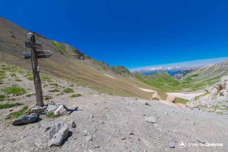 Le Col de Serenne 2674m par le Vallon Laugier (depuis Basse Rua)