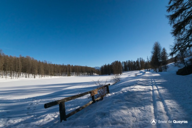 Itinéraire Nordique - Boucle La Chalp / Lac et plateau de Roue / Souliers