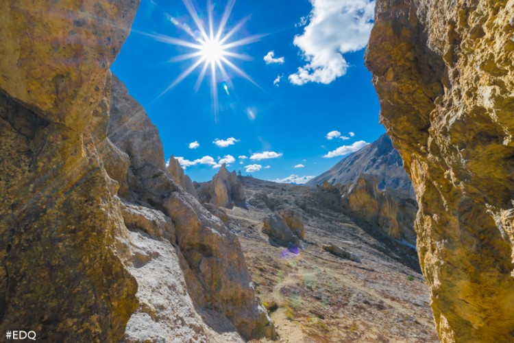 Balcon sur la Casse Déserte depuis le Col d'Izoard