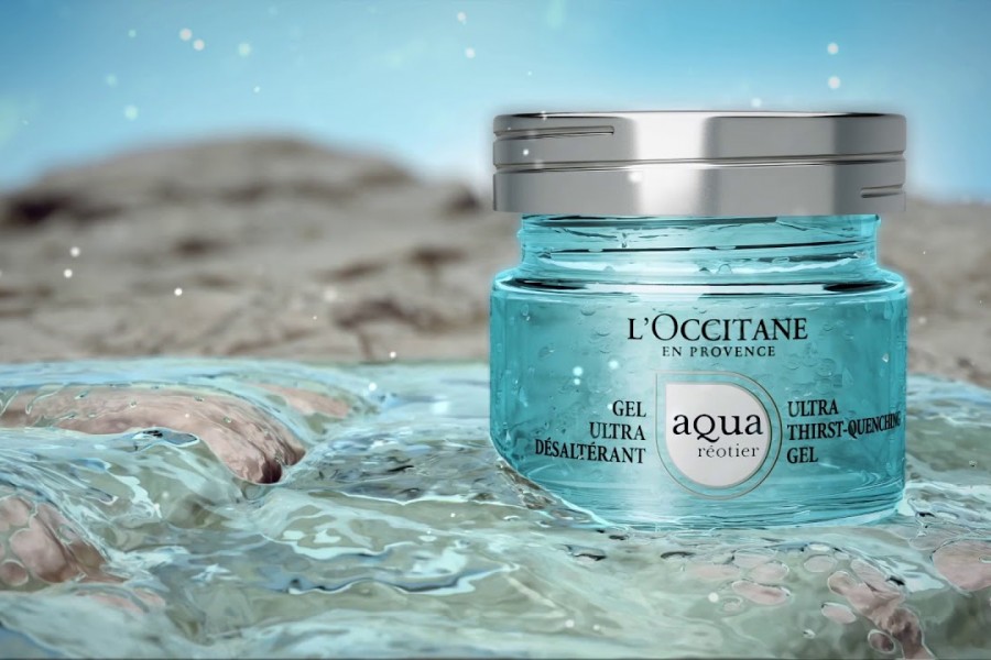 Fontaine Pétrifiante : la première gamme Aqua Réotier de l'Occitane officialisée