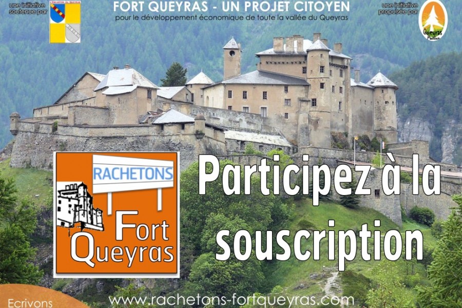 Rachetons Fort Queyras : la souscription citoyenne est lancée