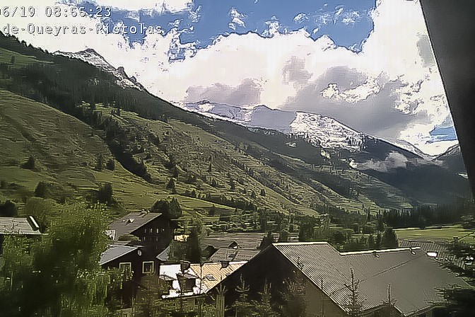 Nouvelle chute de neige ce 19 juin dans le Queyras