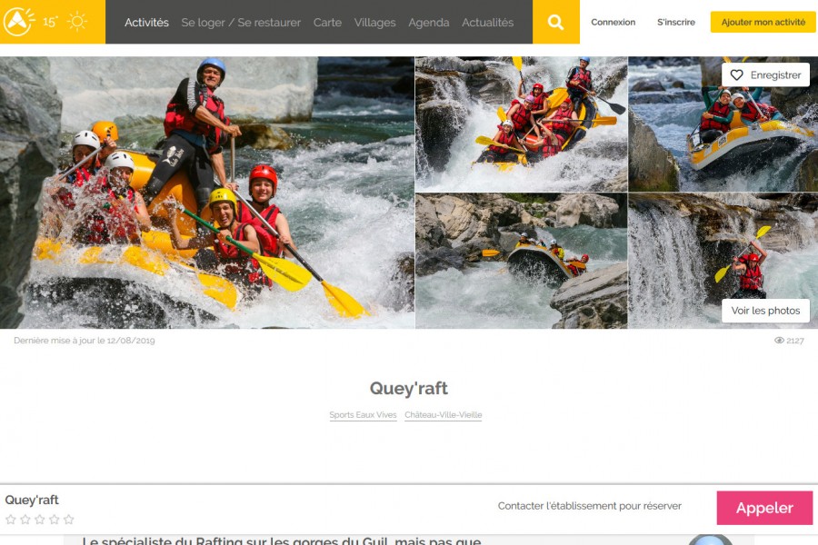 Nouveau design des pages Pros V3