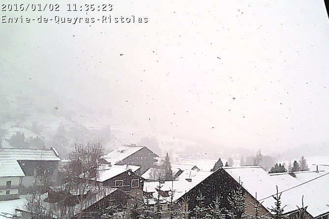 Un temblement de terre pour le réveillon puis les premières chutes de neige !