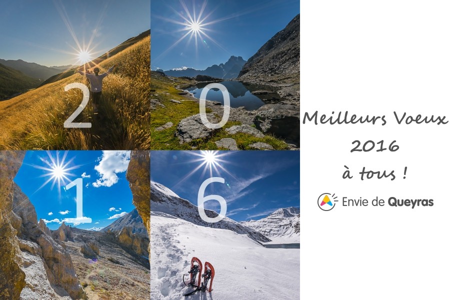 Meilleurs Voeux 2016 pour cette nouvelle année qui commence
