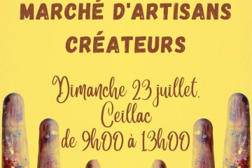 Marché des artisans créateurs Ceillac 2023