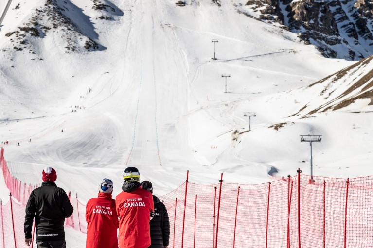 aire arrivee vars ski vitesse chabrieres championnat monde 2022