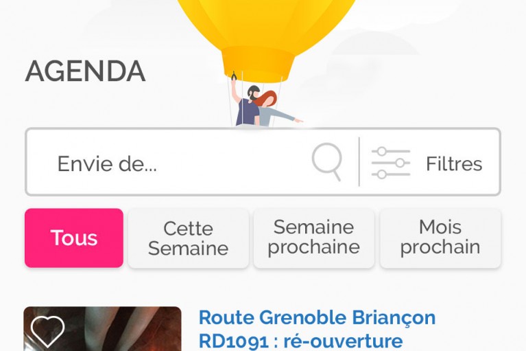 app 2 5 filtres evenements