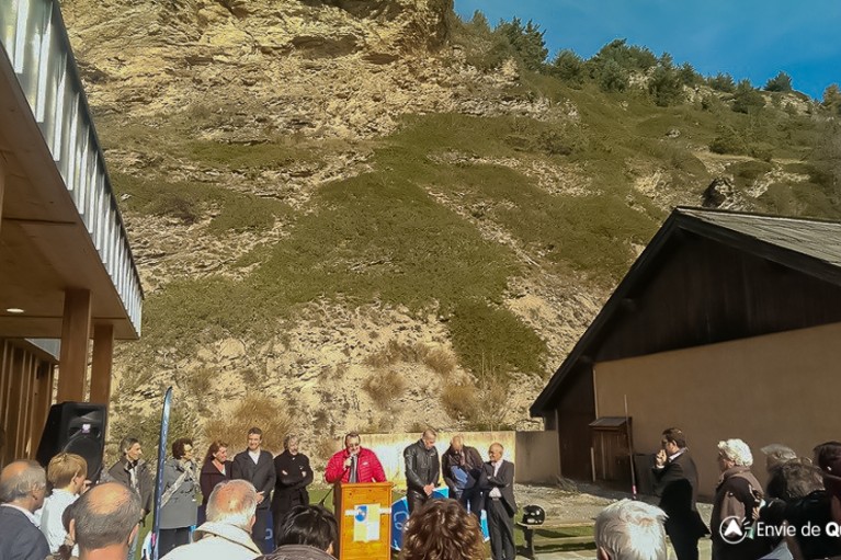 discours joel giraud inauguration nouvell office de tourisme du queyras
