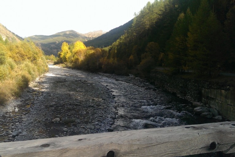 Le pont du Gouret à Aiguilles