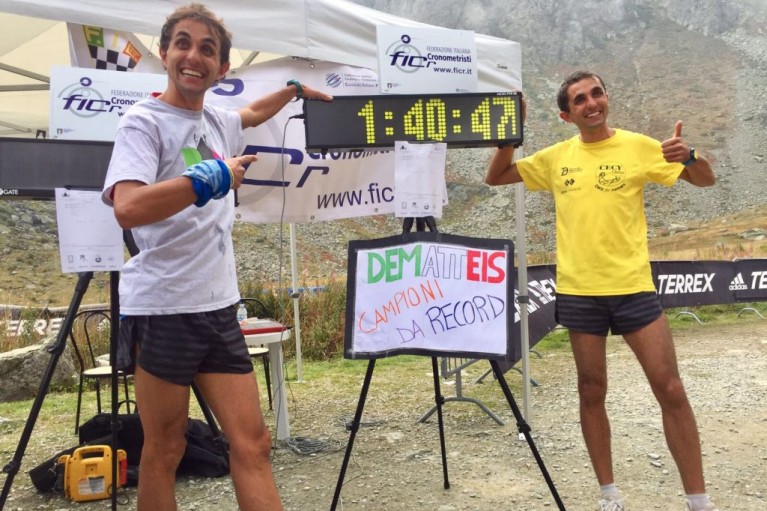 record dematteis viso time record