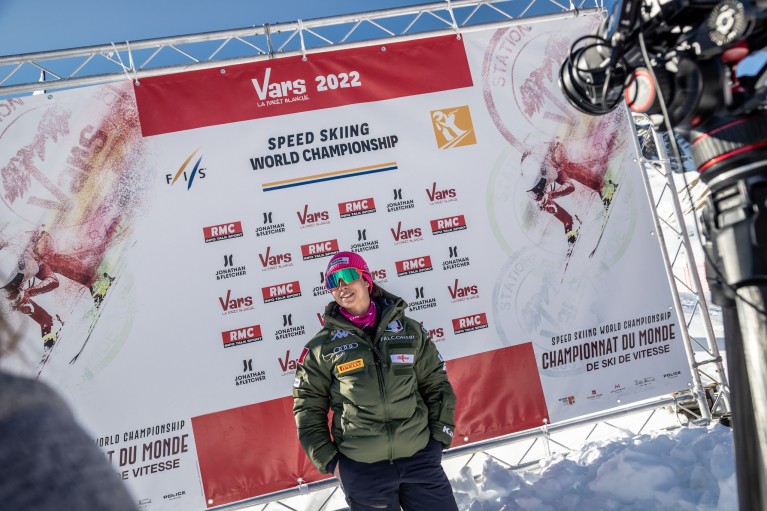 valentina greggio championnat monde ski vitesse vars 2022
