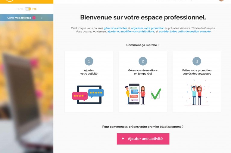 welcome dashboard pro