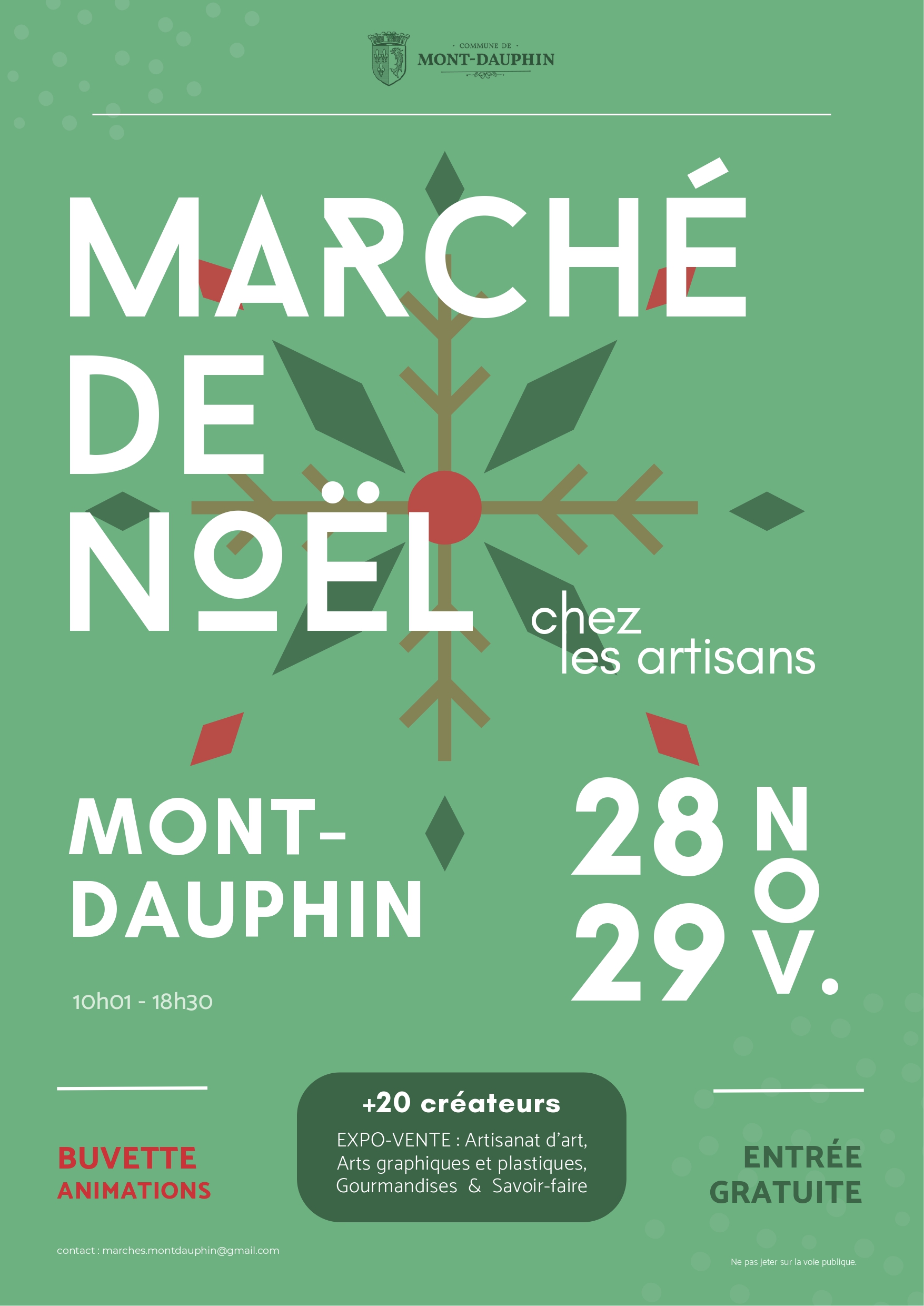 Marché de Noël de Mont-Dauphin 2026